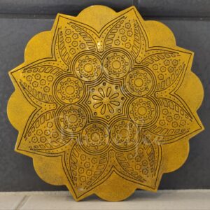 Mandala Deko aus Resin