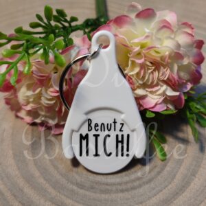 Einkaufswagenchip ,,Benutz Mich!“