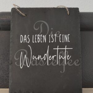 Schieferschild ,,Wundertüte…“