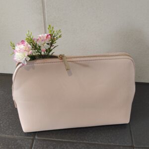 Kunstleder Tasche groß – unveredelt – Soft Pink