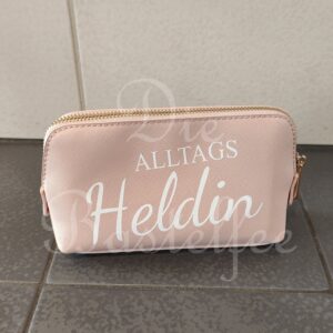 Kunstleder Tasche klein – Alltags Heldin – Soft Pink