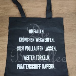 Stoffbeutel ,,Krönchen wegwerfen…“