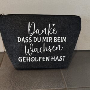 Filztasche klein ,,Danke…“