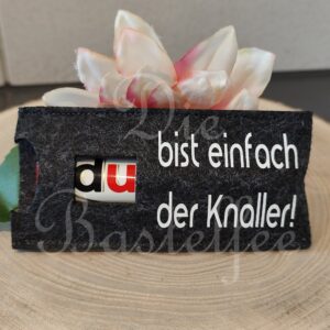 Schokoladenriegel Verpackung ,,du bist einfach der Knaller!“